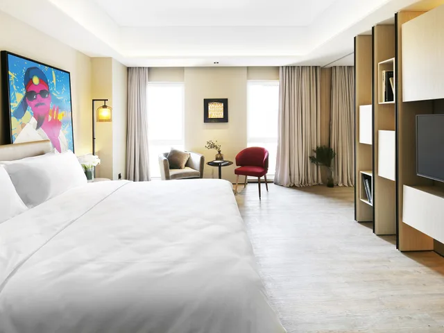 جناح ديلوكس بسرير كينج، Artyzen Habitat Dongzhimen Beijing 1/1