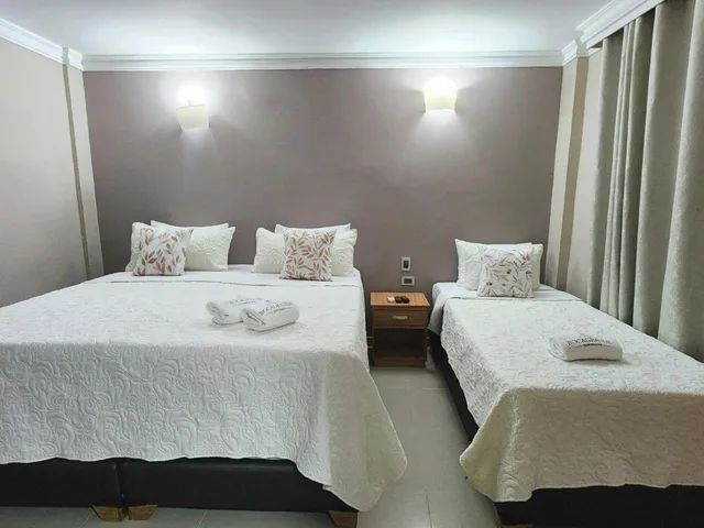 غرفة ثلاثية بسرير مزدوج وسرير فردي، Bocagrande Cartagena de Indias 2/10