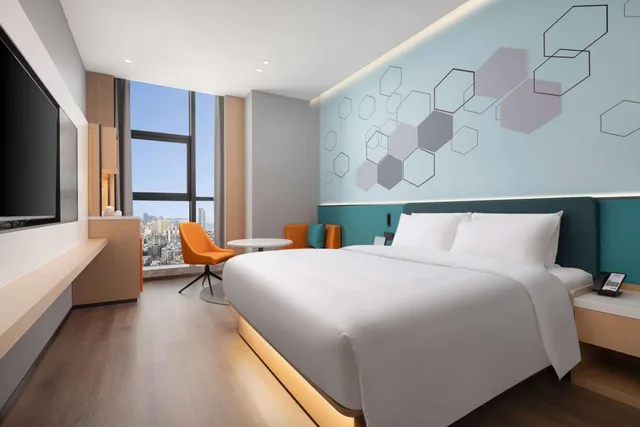 غرفة ديلوكس بسرير كينج، Days Inn by Wyndham Zhuhai Gongbei Port 3/4