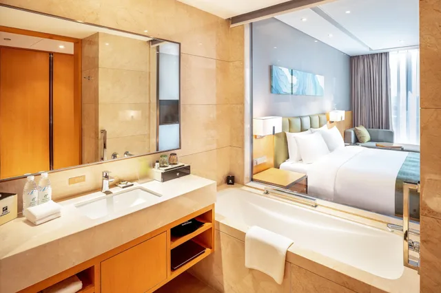 جناح بسرير فردي بغرفة نوم واحدة، Holiday Inn Neijiang Riverside 5/7
