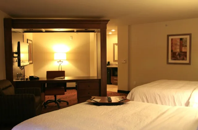 Studio, 2 Queen Beds, Hampton Inn and Suites Seattle-Airport/28th Ave 3/6