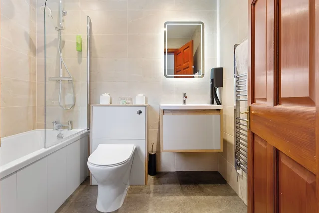 كوخ بسريرين كينج بغرفتي نوم مع أريكة، Hapimag Burnside Park Apartments 5/6