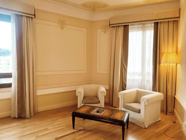 جناح بسرير كينج بغرفة نوم واحدة، Radisson Blu Ghr Hotel Rome 6/9