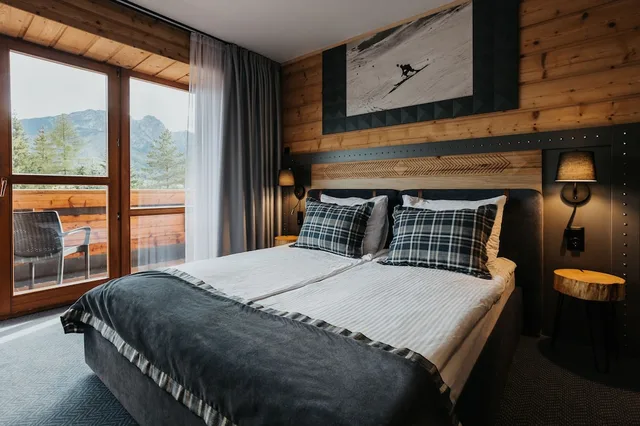 شقة ديلوكس بسريرين كوين بإطلالة على الجبل بغرفتي نوم بمطبخ صغير، APARTAMENTY JAN - ZAKOPANE 4/8