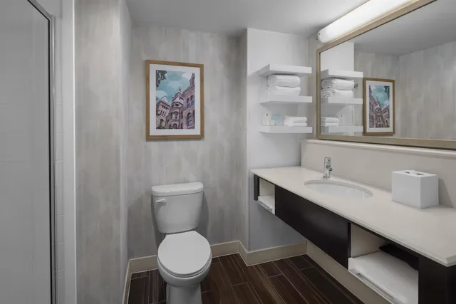 جناح استوديو بسرير كينج مع أريكة، Hampton Inn Salt Lake City-Downtown 8/10