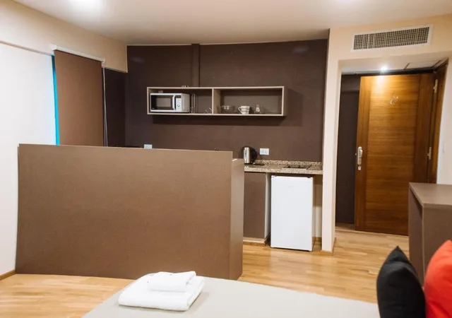 غرفة بسرير مزدوج بإطلالة على الجبل، Apart Hotel Quijote by DOT Suites 7/10