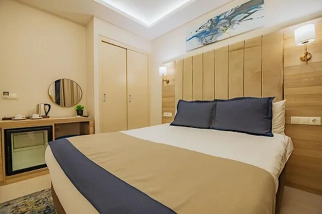 غرفة اقتصادية بسرير كوين، Comfort Beige Hotel 2/5