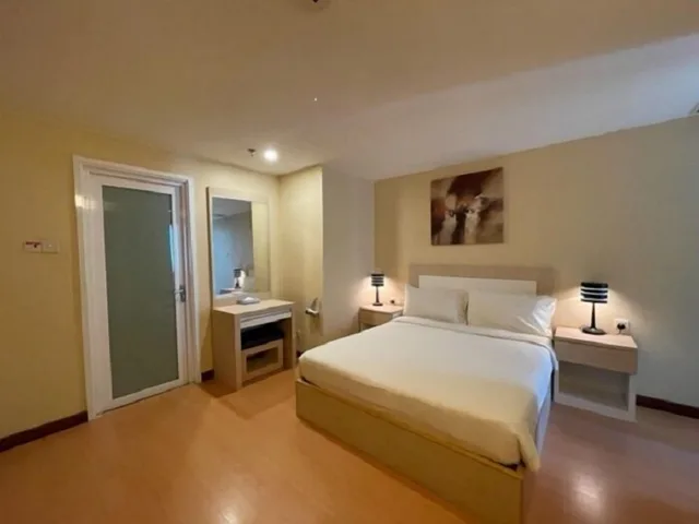 شقة بسرير كينج وسرير كوين بغرفتي نوم، Blanco Apartment Hotel 8/8