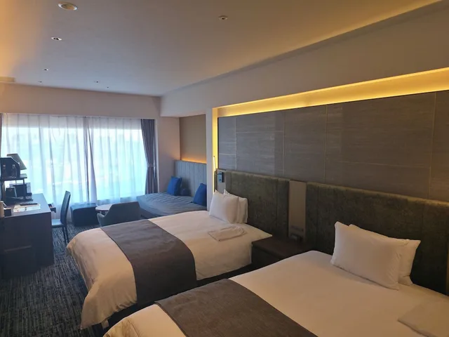 غرفة بريميوم بسريرين منفصلين بإطلالة على البحر، Bayside Hotel Azur Takeshiba 1/1