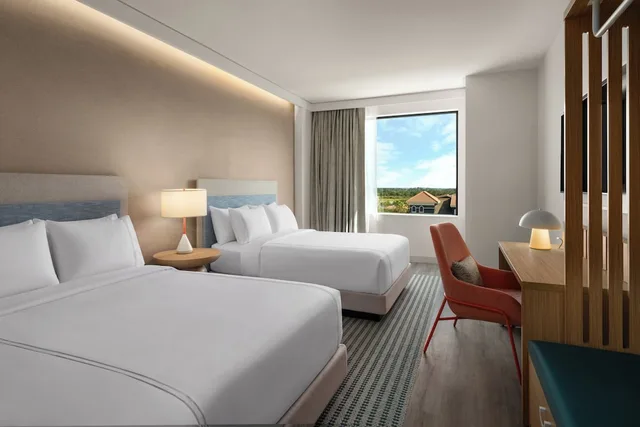 غرفة قياسية بسريرين كوين، Even Hotel Orlando Universal Blvd By Ihg 6/10