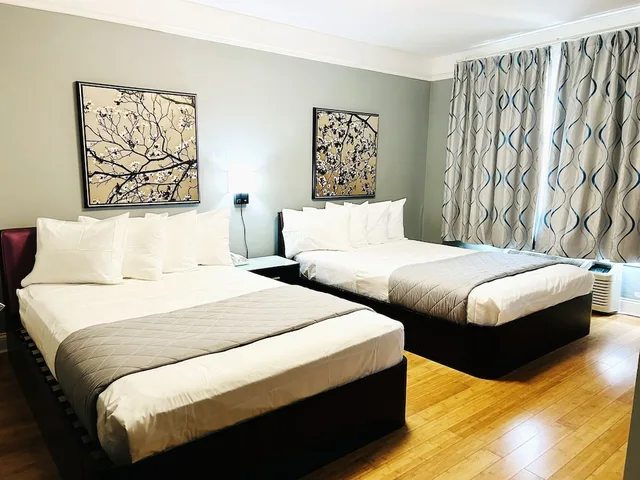 غرفة بسريرين مزدوجين، Ponce De Leon Hotel 3/8