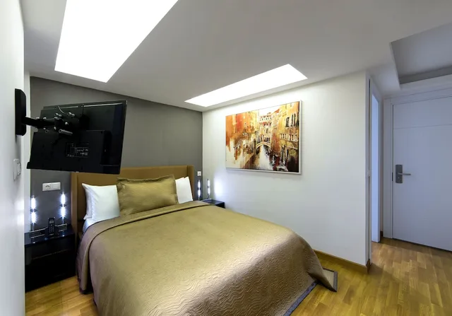 غرفة اقتصادية بسرير كوين، The Place Hotel 3/7