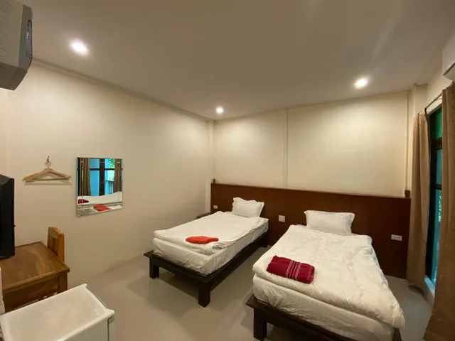 غرفة سوبيريور بسريرين منفصلين، Jitra Resort 2/2