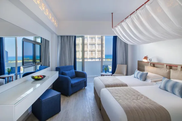 Premium, Superior, Double or Twin Bed, Side Sea View, Lordos Beach Hotel and Spa 5/9