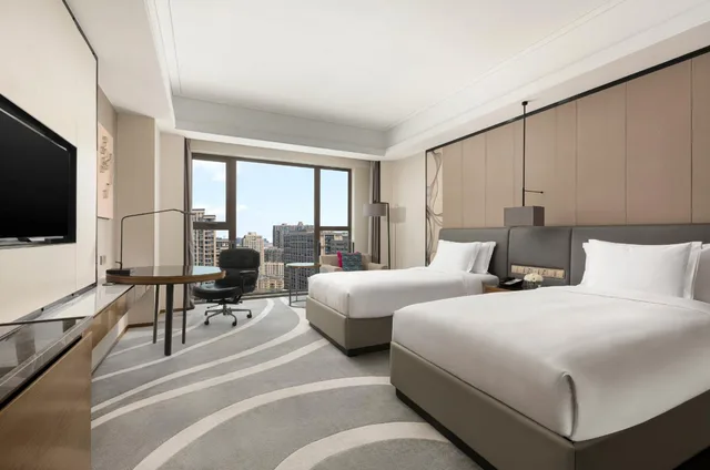 غرفة بسريرين منفصلين لذوي الإعاقة، Crowne Plaza Hangzhou Qiantang 2/2