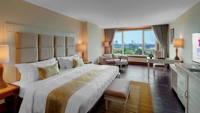 جناح تنفيذي بسرير كينج، Sokha Phnom Penh Hotel 3/7
