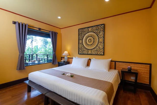 غرفة ديلوكس بسرير مزدوج أو سريرين منفصلين بإطلالة على الحديقة، Baan Krating Phuket Resort 3/10