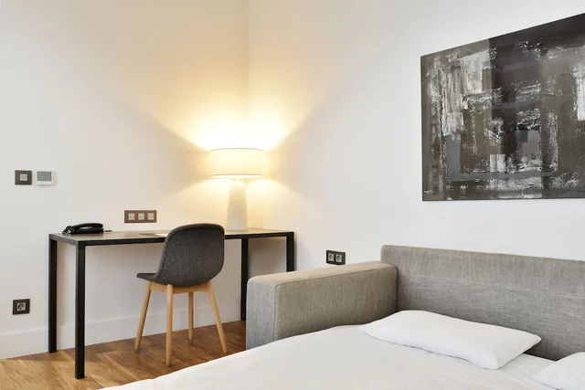 غرفة بريميوم عائلية بسرير مزدوج مع أريكة، Hotel Zenit Budapest Palace 3/5