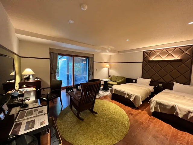 غرفة بسريرين منفصلين مع أريكة، Hakodate Onuma Tsuruga Resort EPUY (ex. Onuma Tsuruga Auberge EPUY) 1/2