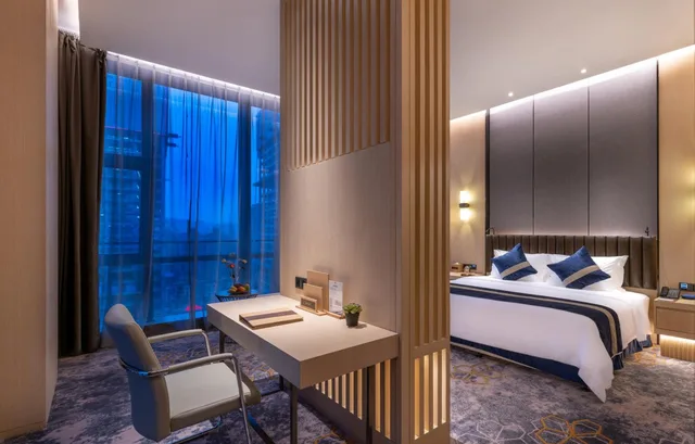 غرفة تنفيذية بسرير كينج، Grand Metropark Hotel Liyuan Chongqing 9/10