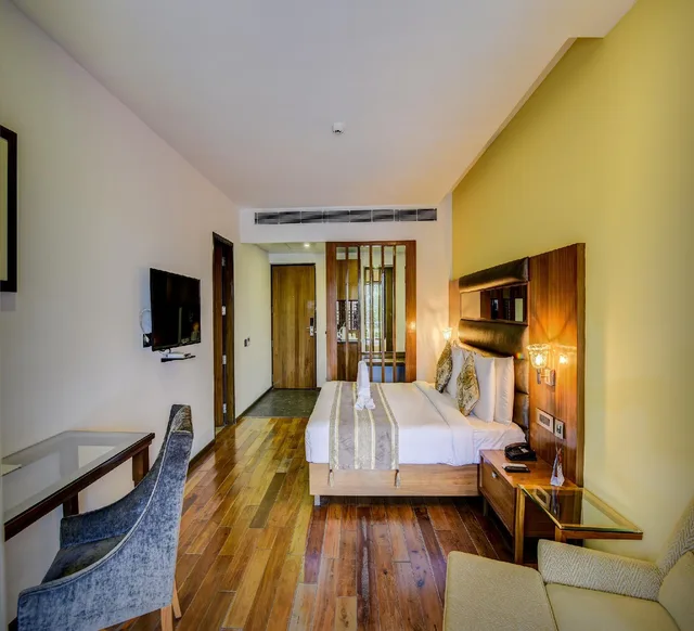 غرفة سوبيريور بسريرين منفصلين بشرفة، Renest Dunsvirk Court, Mussoorie 1/1