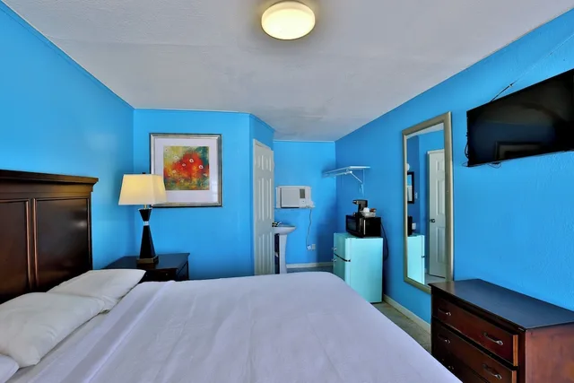 غرفة بسرير مزدوج، Monterrey Motel Padre Island, Corpus Christi BY OYO 2/10
