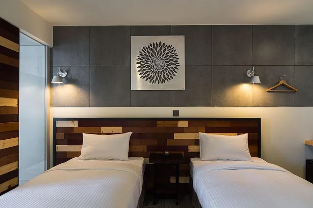 Room, Twin Beds, No Window، Xinshe Hotel Hsinchu 1/2