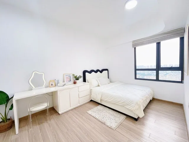 شقة فاخرة بسريرين كوين بإطلالة على المدينة بغرفة نوم واحدة، T5 Masteri Apartment 2/3