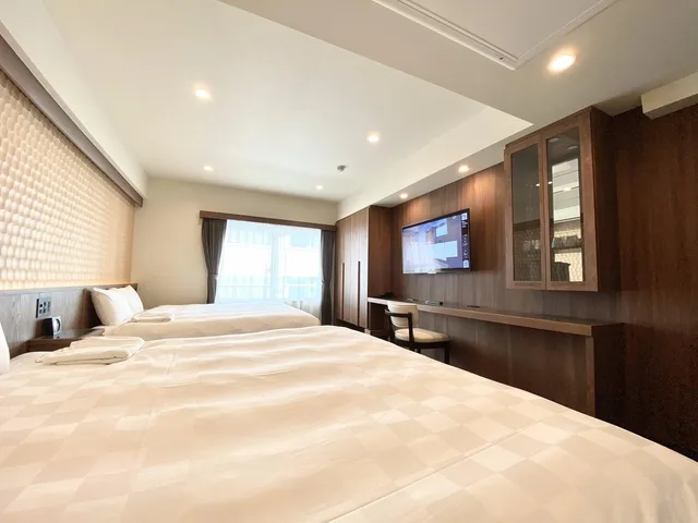 غرفة عائلية رباعية بسريرين كينج، Kadoya Hotel 2/2