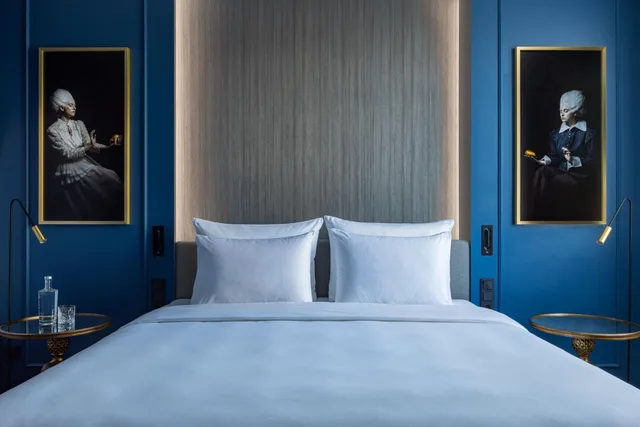 غرفة بسرير كينج بإطلالة، Hotel Luc Autograph Collection 2/7