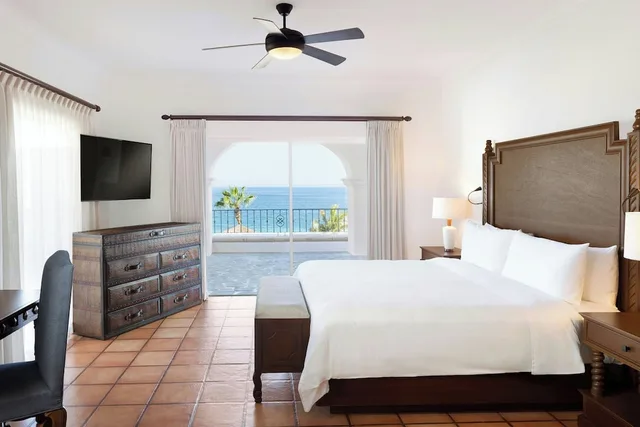 جناح بسرير كينج بإطلالة على البحر بشرفة بغرفة نوم واحدة، Hacienda Del Mar Los Cabos Resort Villas And Golf 1/3