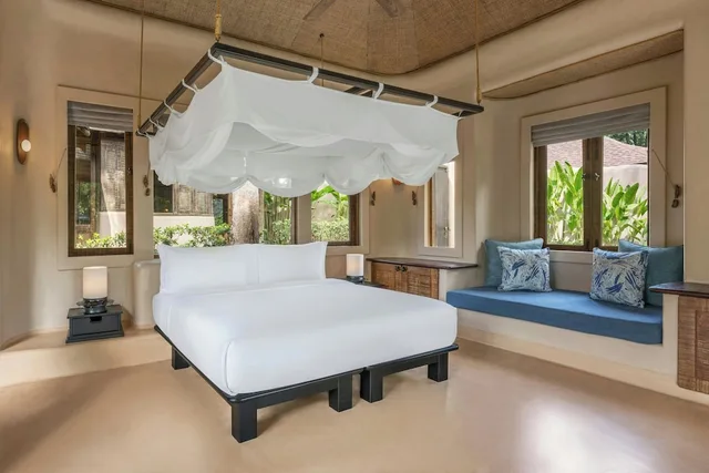 فيلا بسرير كينج بإطلالة على الحديقة بغرفة نوم واحدة مع أريكة، The Naka Island A Luxury Collection Resort & Spa Phuket 5/10