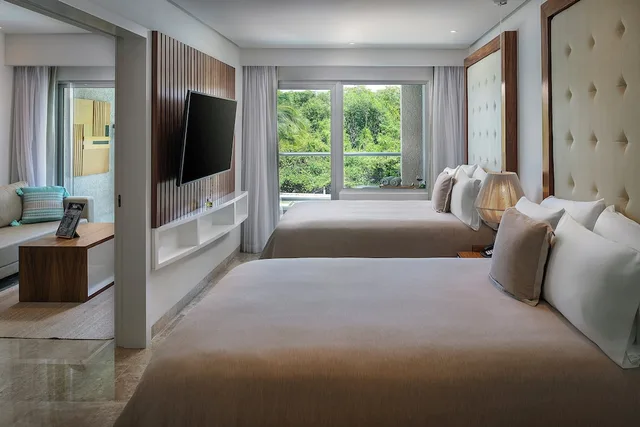 2 Bedrooms, Reserve, Master, Suite, 1 King and 2 Double Beds، Paradisus La Perla - Adults Only - Riviera Maya 2/4