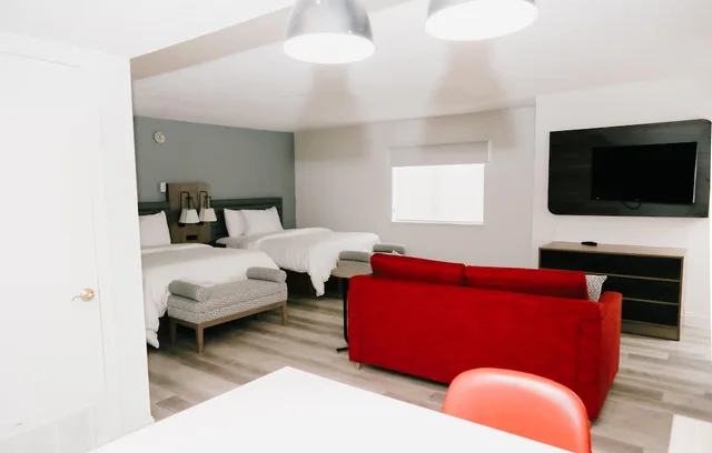 جناح ديلوكس بسريرين كوين، Hawthorn Suites By Wyndham Tinton Falls 5/6