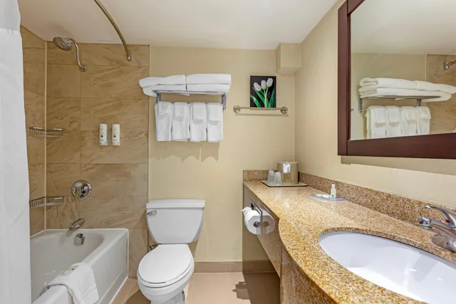 غرفة رباعية بسريرين كوين، Quality Inn and Suites Brampton 8/8