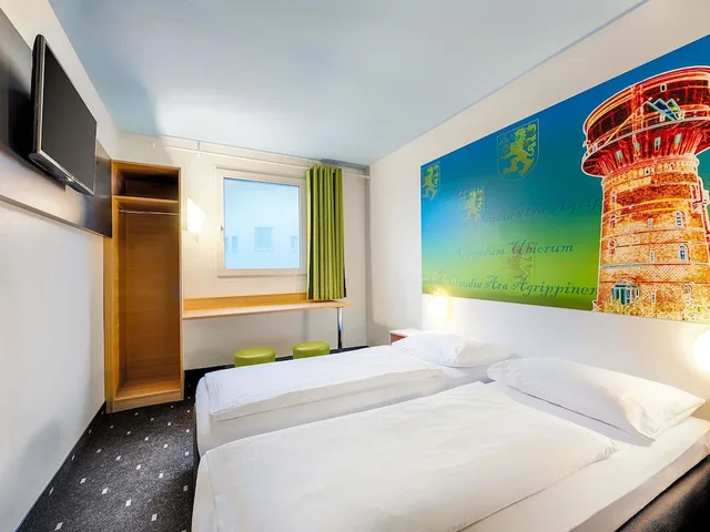 غرفة بسريرين منفصلين، B&B Hotel Koln Frechen 2/5