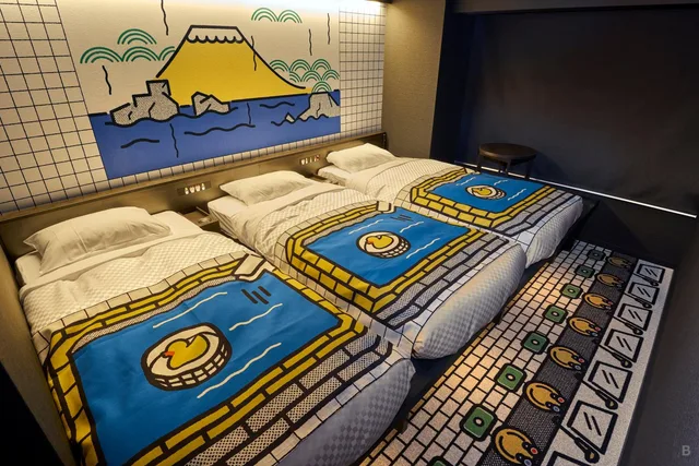 غرفة ثلاثية، Hotel Tavinos Kyoto 1/3