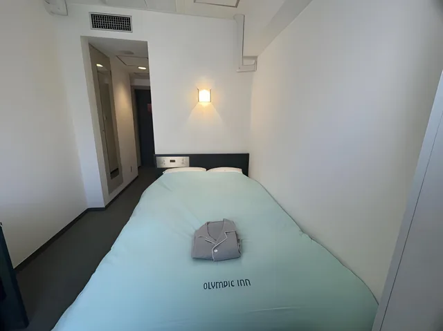 غرفة قياسية بسرير نصف مزدوج بإطلالة على المدينة بحوض استحمام للمدخنين، Olympic Inn Azabu 2/2