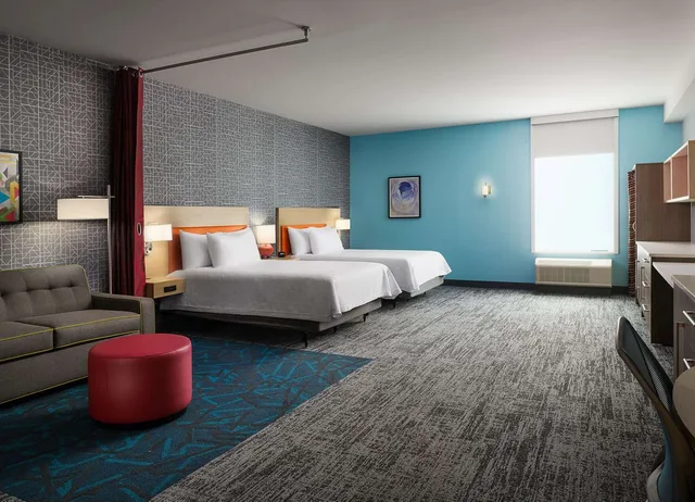 جناح استوديو بسريرين كوين لذوي الإعاقة، Home2 Suites By Hilton Jackson Pearl Ms 1/1