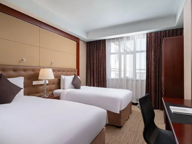 غرفة قياسية بسريرين منفصلين، Wyndham Shanghai Hongqiao 4/8