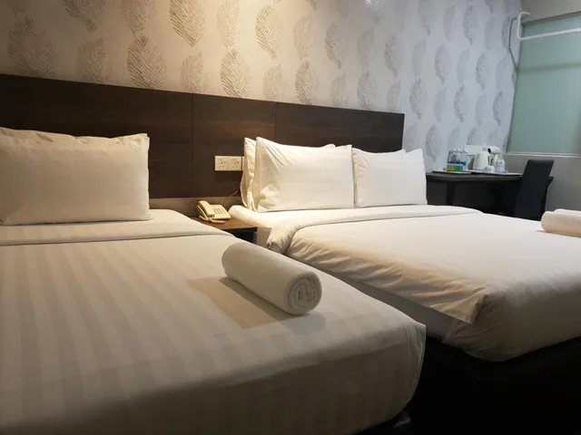 غرفة عائلية بسرير كوين وسرير فردي، Miico Hotel Mount Austin 10/10