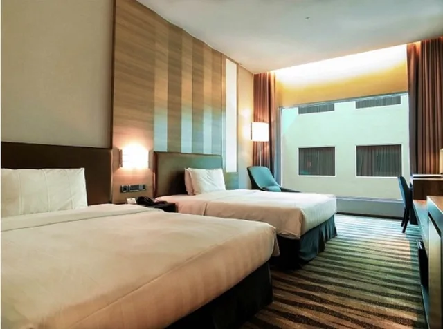 غرفة ديلوكس رباعية، City Suites Kaohsiung Chenai 1/2