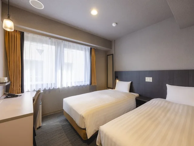 غرفة اقتصادية بسريرين منفصلين، KOKO HOTEL Shimbashi Onarimon 2/4
