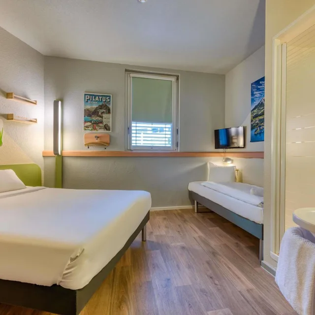 Family, Single Bed, Ibis Budget Luzern City 2/10