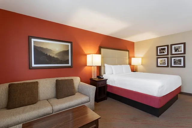 Room, King Bed, Patio, La Quinta Inn Suites Pigeon Forge 1/1