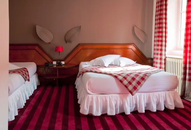 غرفة سوبيريور عائلية بسريرين مزدوجين بإطلالة، Hôtel Suisse 5/8