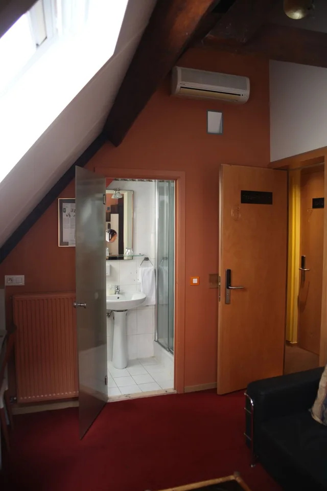 غرفة اقتصادية بسرير مزدوج، Hotel Salvators 7/8