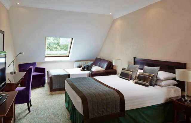 غرفة عائلية بسرير مزدوج، The Shrigley Hall Hotel & Spa 3/8