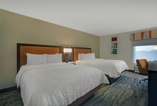 غرفة بسريرين كوين، Hampton Inn Salisbury, NC 1/7