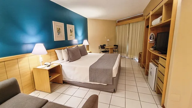 غرفة ديلوكس مفردة بسرير كينج، Reymar Hotel Maceio 7/10
